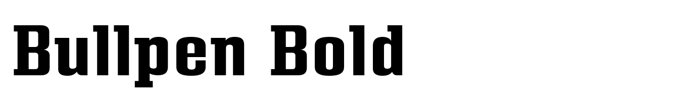 Bullpen Bold